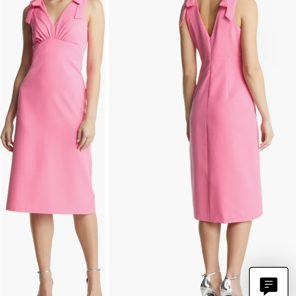 BRAND NEW PINK MIDI DRESS